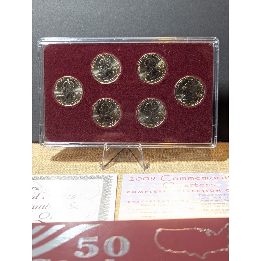 2009 District of Columbia and US territories Quarter set Denver mint